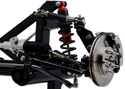 cross-member suspension/steering unit